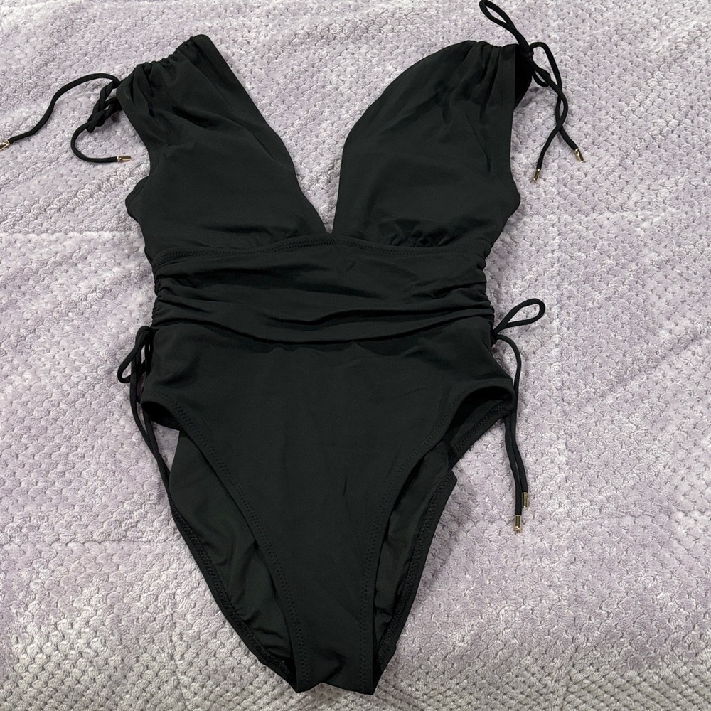 Robin Piccone Elegant Black Swimsuit